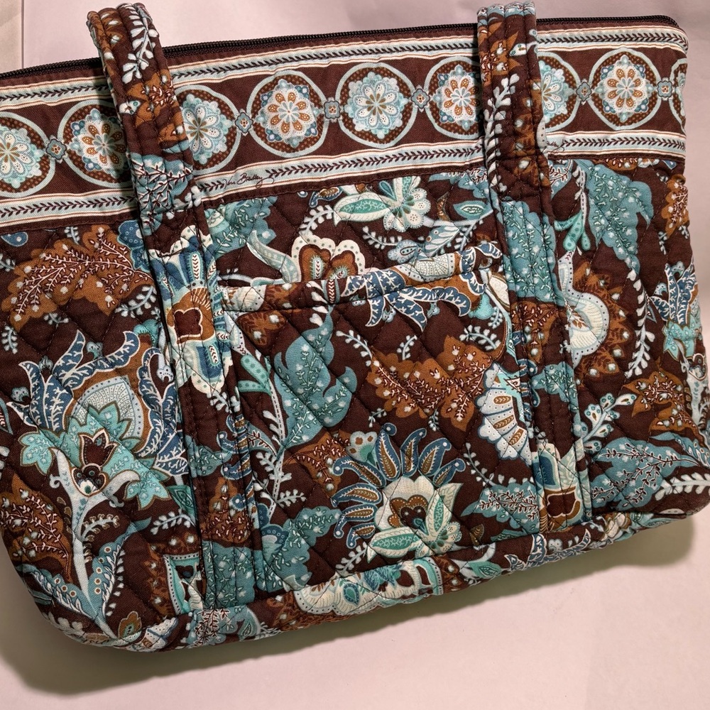 Vera Bradley Java Blue Retired Pattern, Small Sho… - image 5